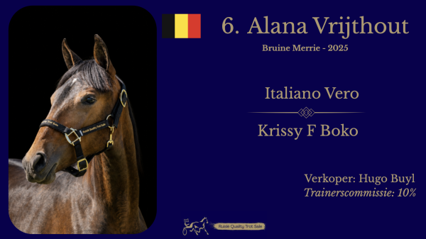 6. Alana Vrijthout (BEL)