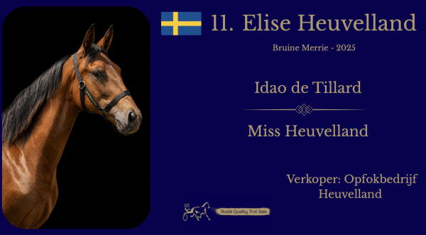 11. Elise Heuvelland (SWE)