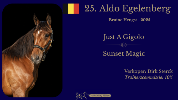 25. Aldo Egelenberg (BE)