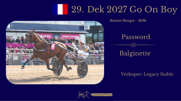 29. Dek 2027 Go On Boy (FR)